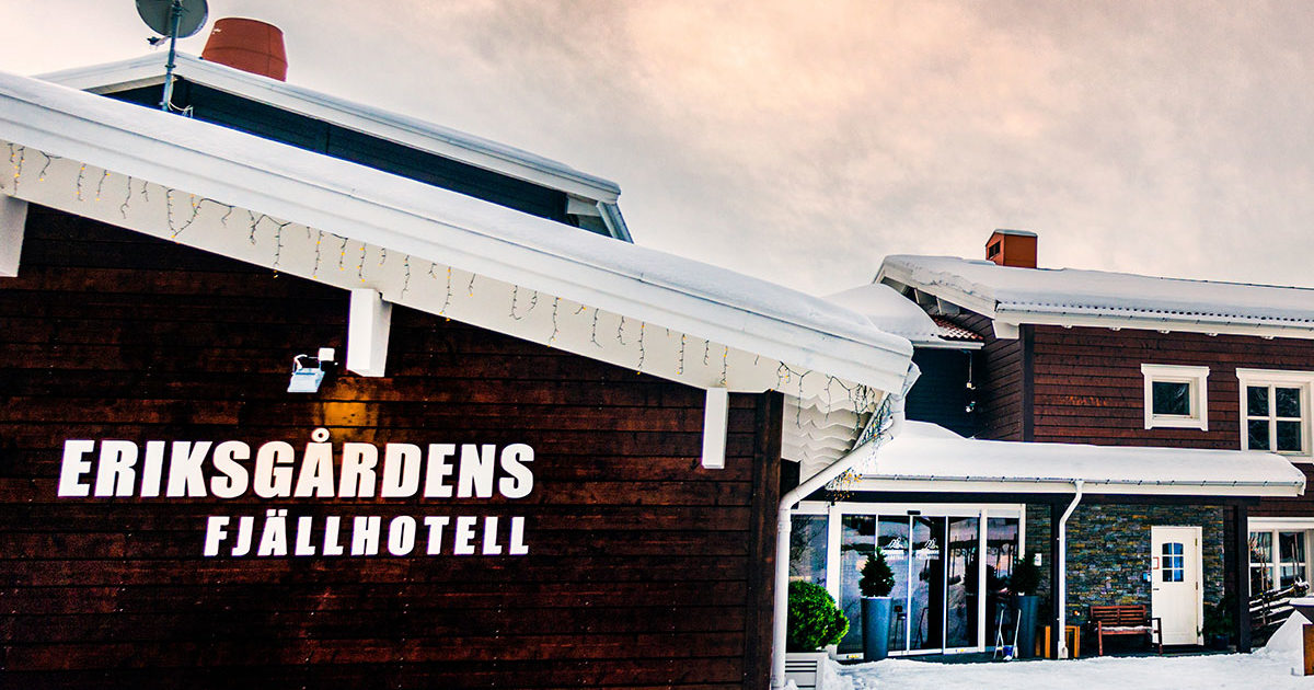 Eriksgårdens Fjällhotell in Funäsdalen, Sweden